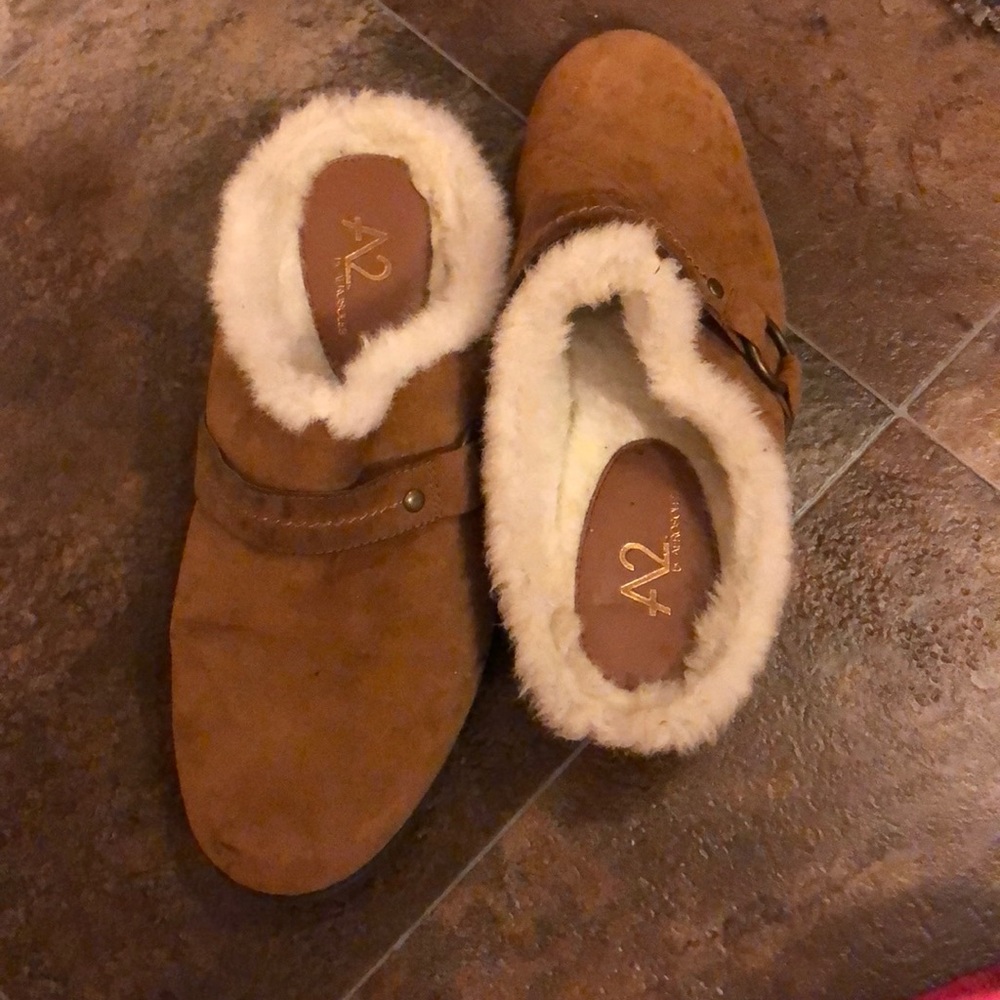 Cozy mules